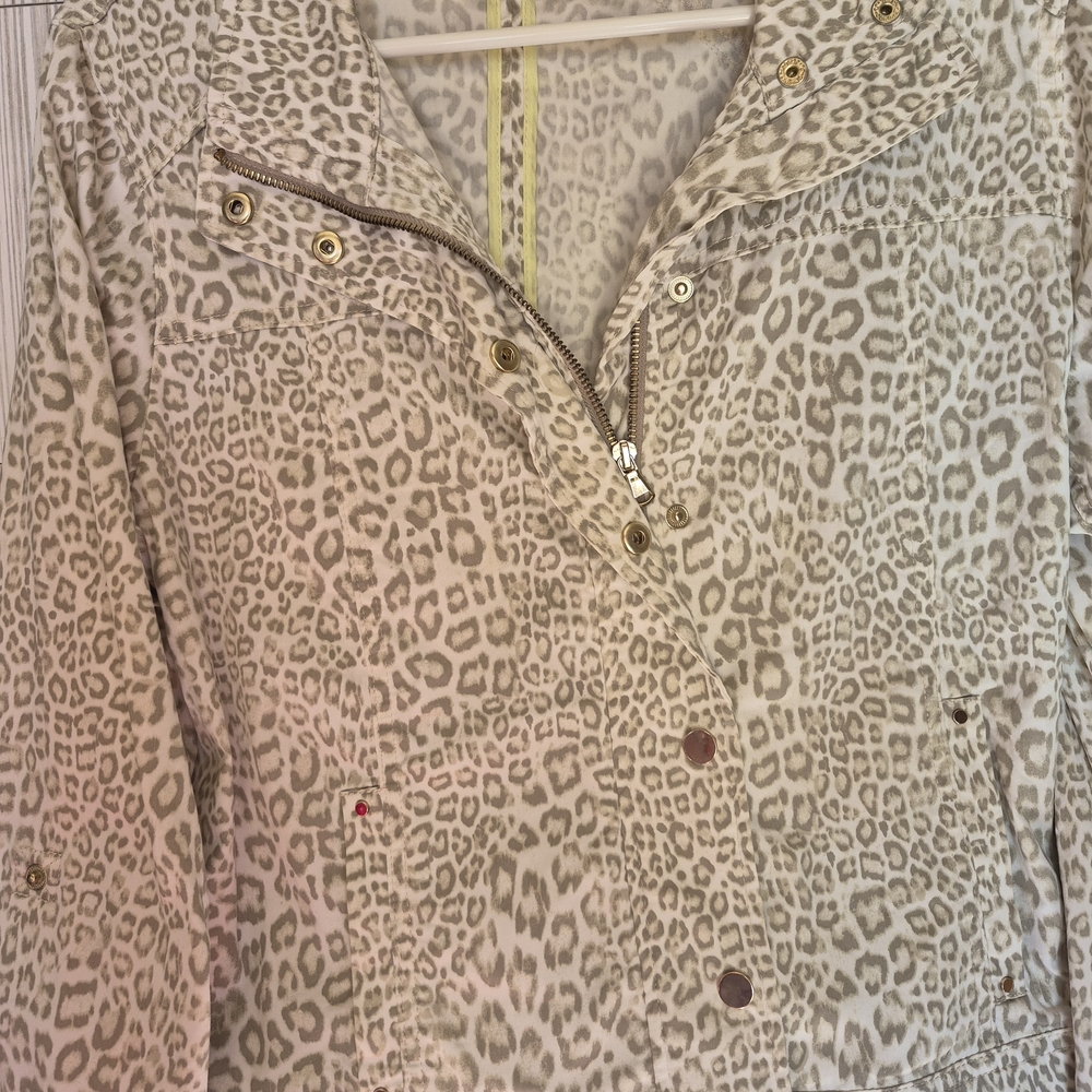 Chico's  Leopard Print Blouse